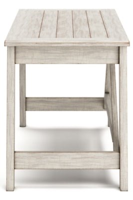 Carynhurst 60" Home Office Desk - Beige Writing Desk modern furniture Contempo Furniture