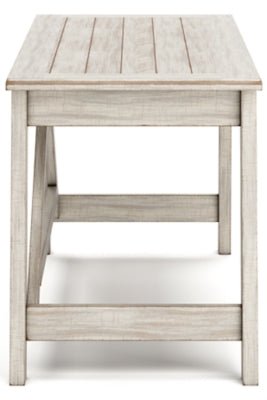 Carynhurst 60" Home Office Desk - Beige Writing Desk modern furniture Contempo Furniture