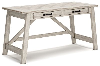 Carynhurst 60" Home Office Desk - Beige | Ashley Furniture