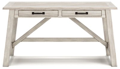 Carynhurst 60" Home Office Desk - Beige Writing Desk modern furniture Contempo Furniture