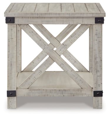 Carynhurst End Table - Beige End Table modern furniture Contempo Furniture