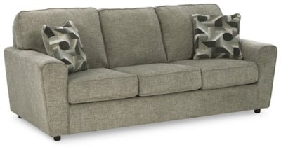 Cascilla Sofa - Gray Stationary Sofa modern furniture Contempo Furniture