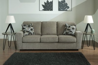 Cascilla Sofa - Gray Stationary Sofa modern furniture Contempo Furniture