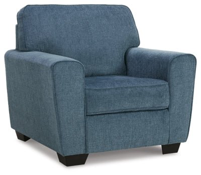 Cashton Chair - Blue Arm Chair modern furniture Contempo Furniture