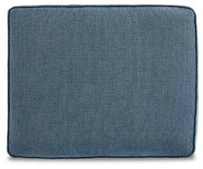 Cashton Ottoman - Blue Upholstered Ottoman modern furniture Contempo Furniture