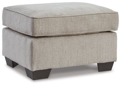 Cashton Ottoman - Dark Gray Upholstered Ottoman modern furniture Contempo Furniture
