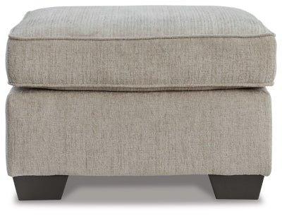 Cashton Ottoman - Dark Gray Upholstered Ottoman modern furniture Contempo Furniture