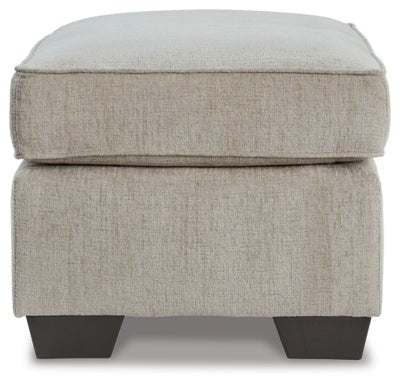 Cashton Ottoman - Dark Gray Upholstered Ottoman modern furniture Contempo Furniture