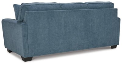 Cashton Sofa - Blue Stationary Sofa modern furniture Contempo Furniture