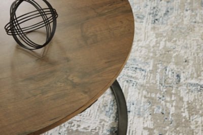 Cassbryn Table (Set of 3) - Light Brown Table Set modern furniture Contempo Furniture