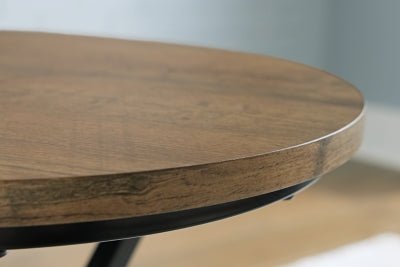 Cassbryn Table (Set of 3) - Light Brown Table Set modern furniture Contempo Furniture