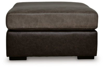 Castille Way Oversized Accent Ottoman - Dark Brown Accent Ottoman modern furniture Contempo Furniture