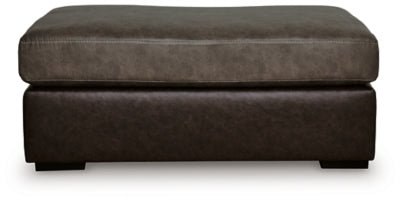 Castille Way Oversized Accent Ottoman - Dark Brown Accent Ottoman modern furniture Contempo Furniture
