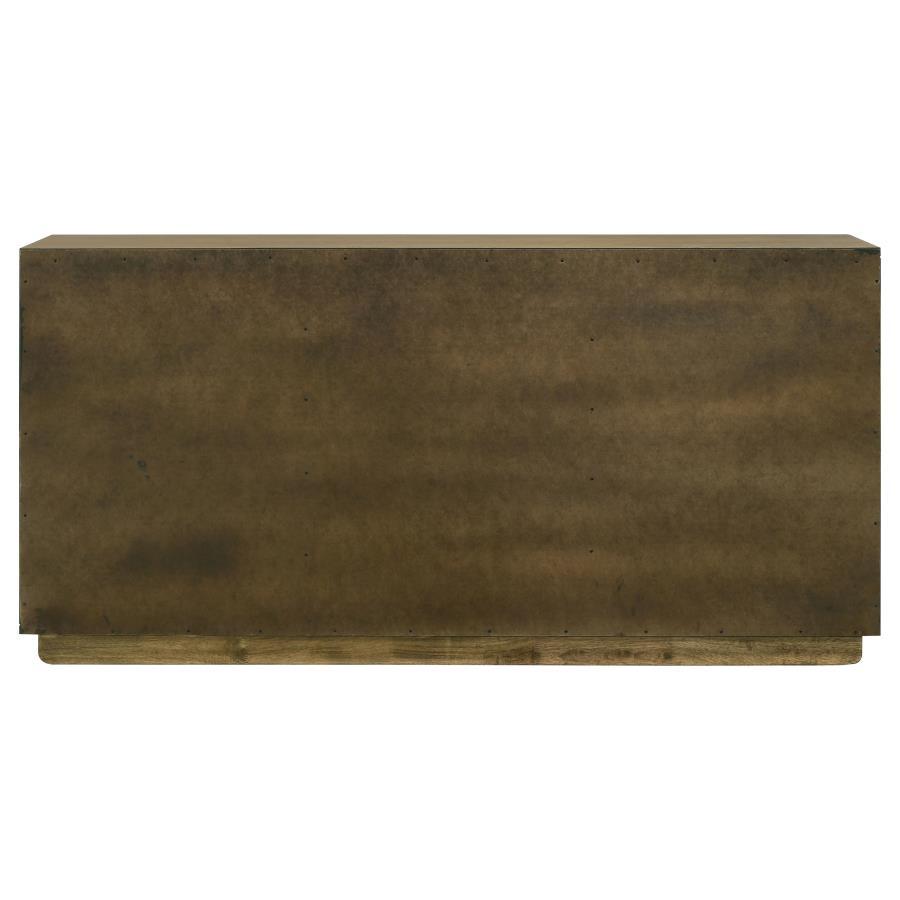 Castlewood - Dining Sideboard Buffet Server - Brown Oak Servers modern furniture Contempo Furniture