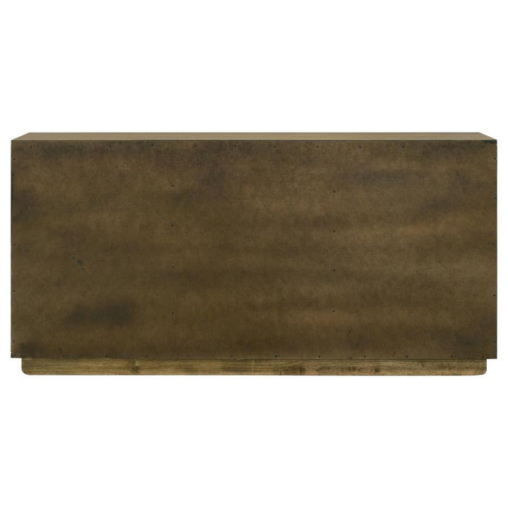 Castlewood - Dining Sideboard Buffet Server - Brown Oak Servers modern furniture Contempo Furniture