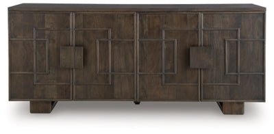 Cato Accent Cabinet - Dark Brown Accent Cabinet modern furniture Contempo Furniture