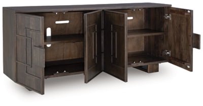 Cato Accent Cabinet - Dark Brown Accent Cabinet modern furniture Contempo Furniture