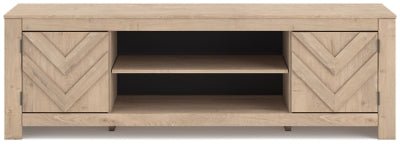 Cayboni 71" TV Stand - Beige TV Stand modern furniture Contempo Furniture