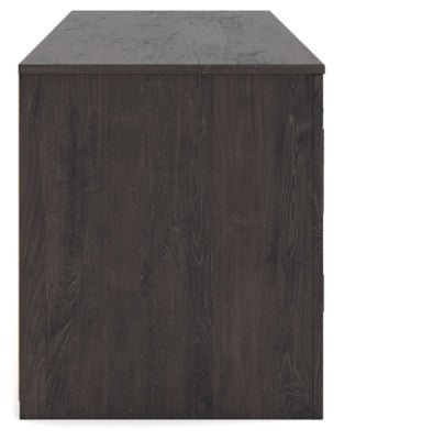 Cayboni 71" TV Stand - Black TV Stand modern furniture Contempo Furniture