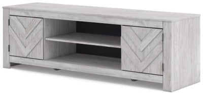 Cayboni 71" TV Stand - White TV Stand modern furniture Contempo Furniture