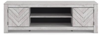 Cayboni 71" TV Stand - White TV Stand modern furniture Contempo Furniture