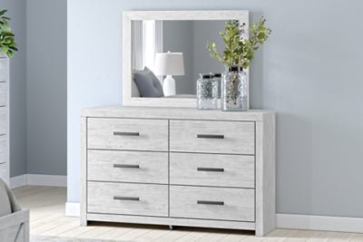Cayboni Dresser and Mirror - White Dresser &amp; Mirror modern furniture Contempo Furniture