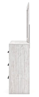 Cayboni Dresser and Mirror - White Dresser &amp; Mirror modern furniture Contempo Furniture