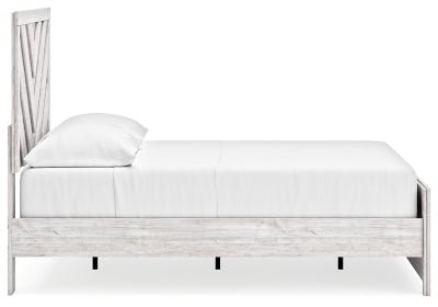 Cayboni Full Panel Bed - White Panel Bed modern furniture Contempo Furniture