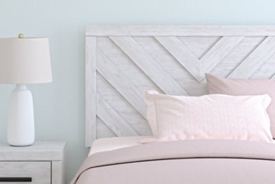 Cayboni Full Panel Bed - White Panel Bed modern furniture Contempo Furniture