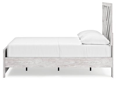 Cayboni Full Panel Bed - White Panel Bed modern furniture Contempo Furniture