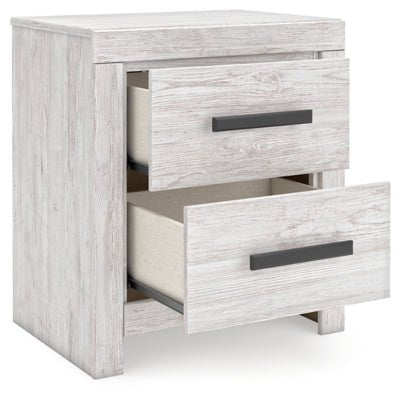 Cayboni Nightstand - White Accent Nightstand modern furniture Contempo Furniture