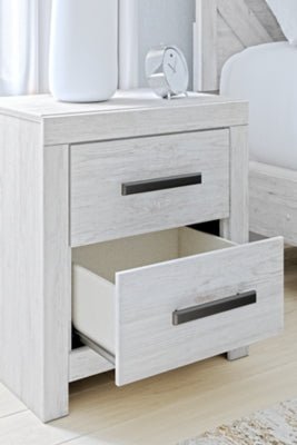 Cayboni Nightstand - White Accent Nightstand modern furniture Contempo Furniture