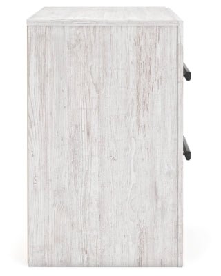 Cayboni Nightstand - White Accent Nightstand modern furniture Contempo Furniture