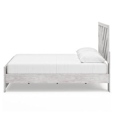 Cayboni Queen Panel Bed - White Panel Bed modern furniture Contempo Furniture