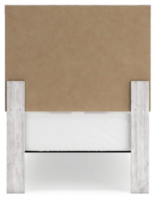 Cayboni Twin Panel Bed - White Panel Bed modern furniture Contempo Furniture