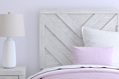 Cayboni Twin Panel Bed - White Panel Bed modern furniture Contempo Furniture