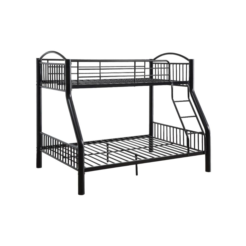 Cayelynn Twin over Full Bunk Bed - Black