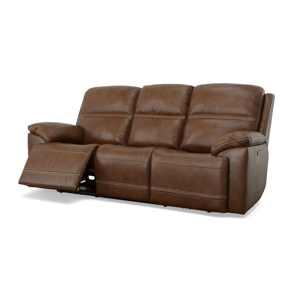 Jackson Power Reclining Sofa With Power Headrests Whiskey