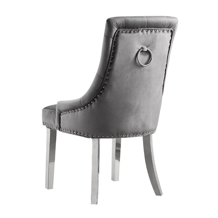 satinka-side-chair-set-of-2-gray-fabric-mirrored-silver