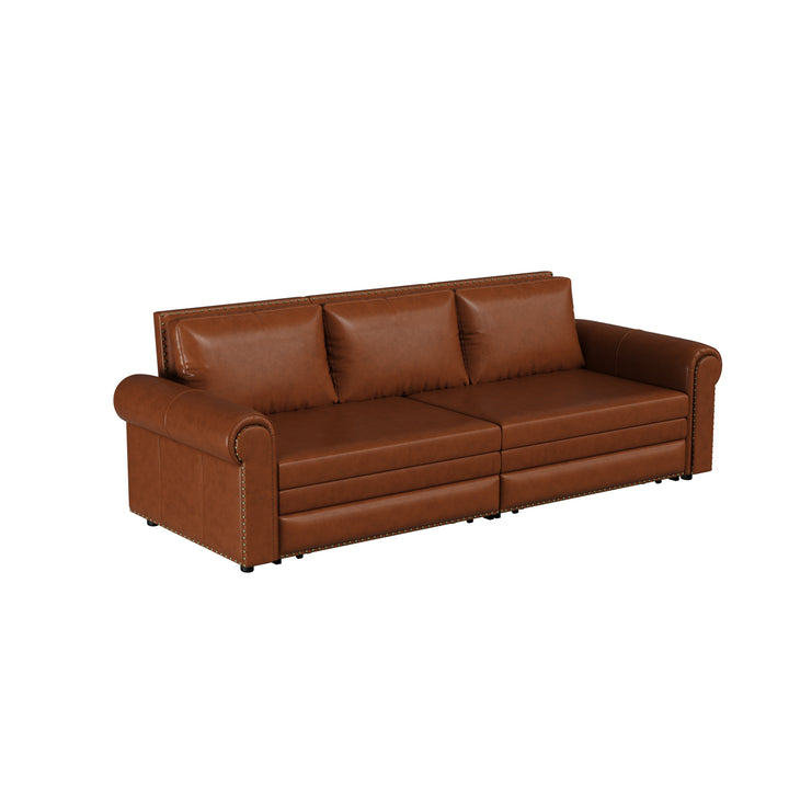chesterfield-king-pull-out-sofa-bed-faux-leather-convertible-sleeper-sofa-with-nailhead-trim-rolled-arm