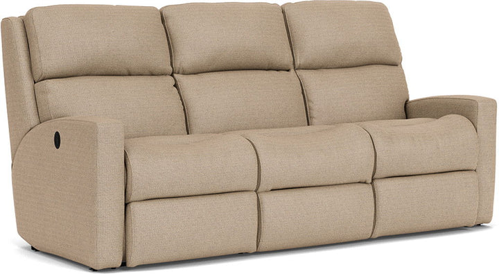 Catalina Reclining Sofa Beige