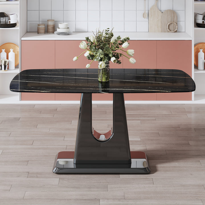 modern-dining-table-with-imitation-marble-craft-glass-top