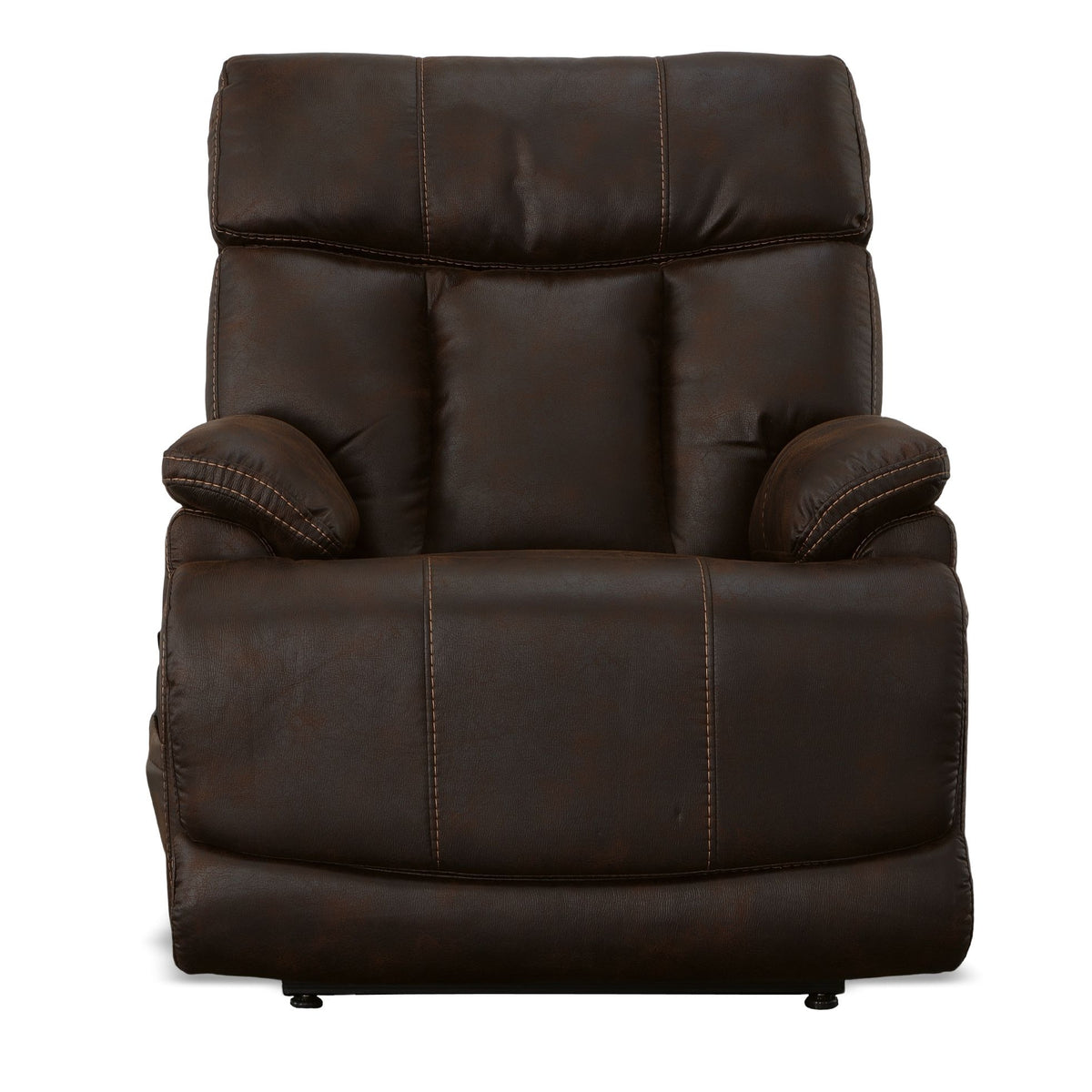 Clive Fabric Power Lift Recliner with Power Headrest & Lumbar in Clove