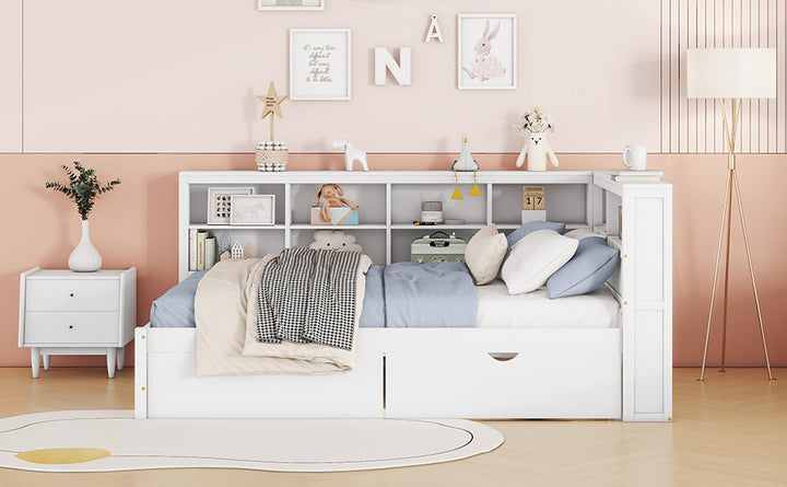 wooden-full-size-daybed-with-drawers-storage-shelf-usb-ports-white