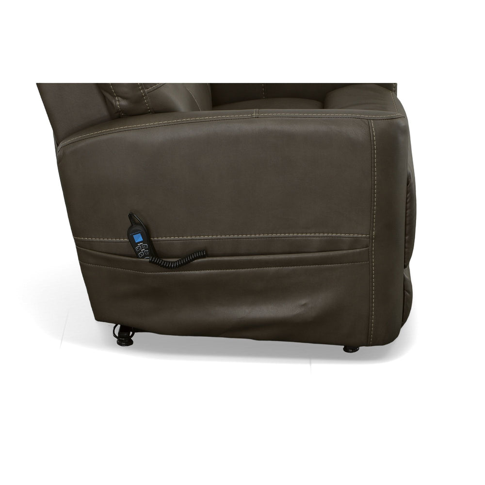 Kenner Power Lift Recliner With Power Headrest & Lumbar Driftwood