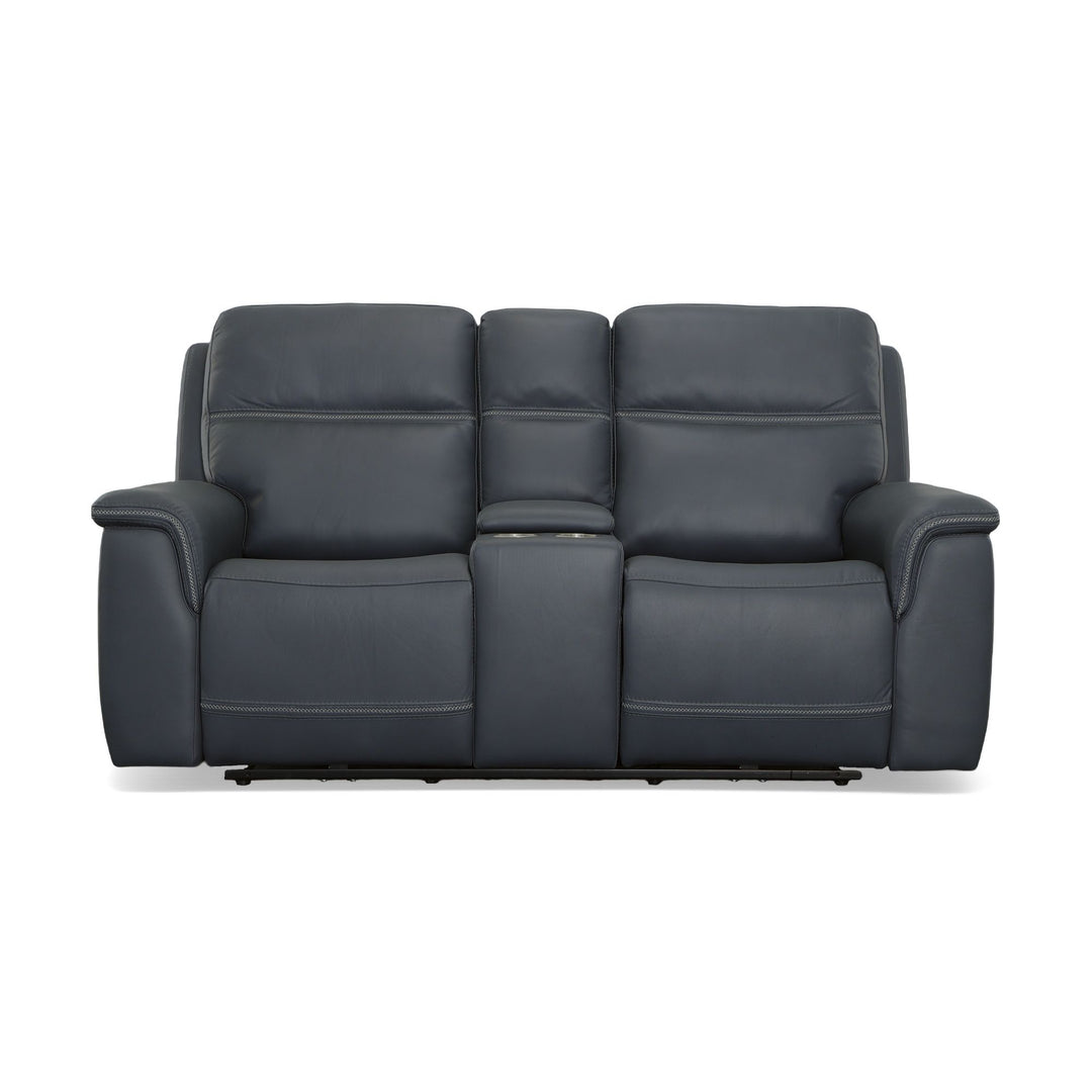 Sawyer  Power Recl Loveseat With Console, Power Headrests, Lumbar  Marine