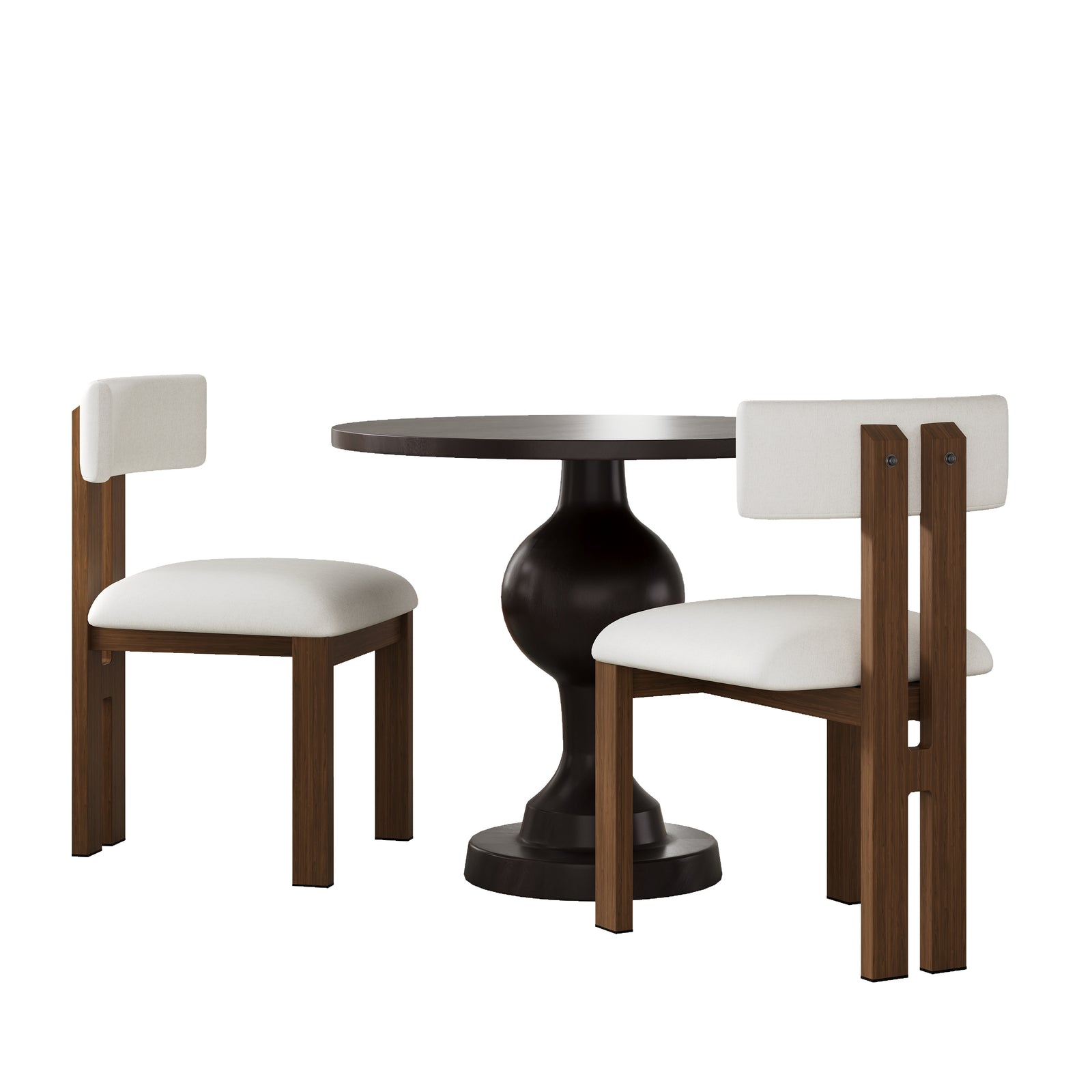 3-piece-round-table-dining-set-with-upholstered-dining-chairs-and-metal-legs-white-and-brown