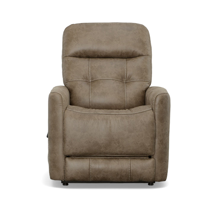 Kenner Power Lift Recliner With Power Headrest &amp; Lumbar Sand