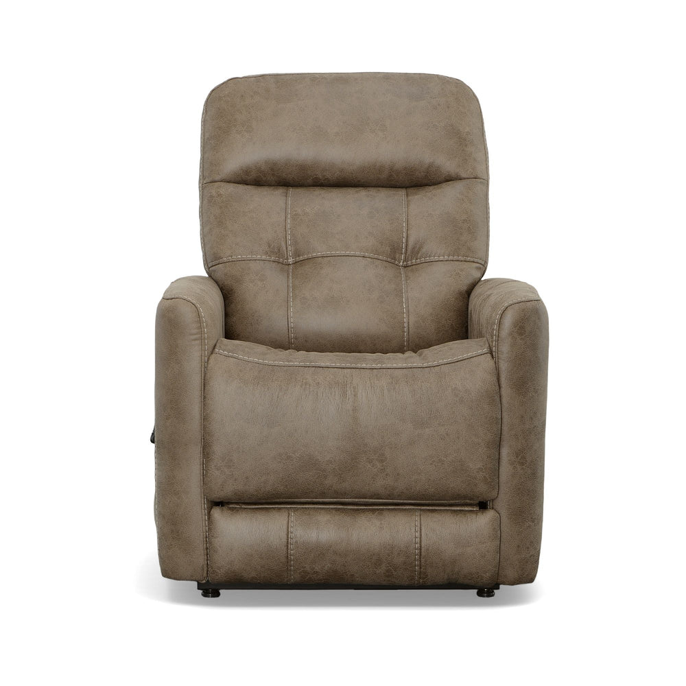 Kenner Power Lift Recliner With Power Headrest & Lumbar Sand