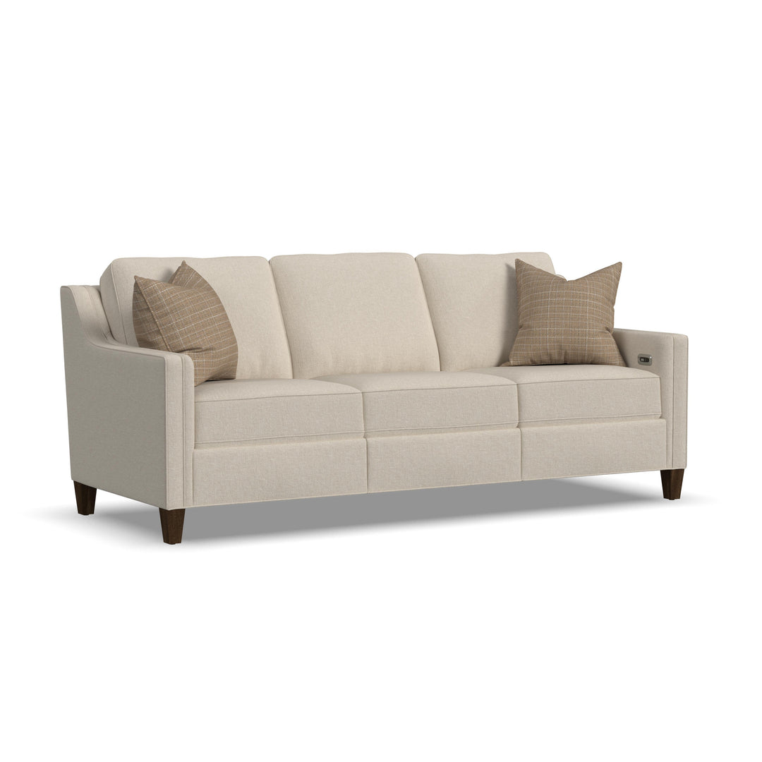 Finley  87" Power Inclining Sofa  Beige